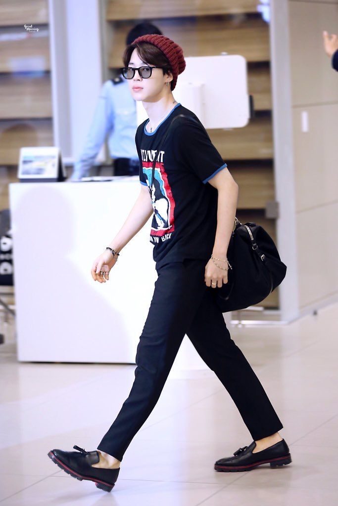 BTS Airport Fashion - Jimin Outfit