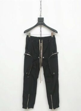 Black Multi-Zipper Cargo Pants | Taehyung - BTS